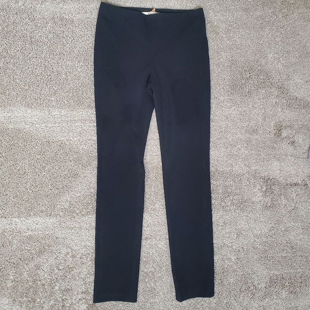 Hache Black Tailored Pants | Made in Italy | IT 42 US 8 | Minimalist Designer